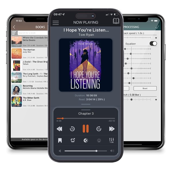 Download fo free audiobook I Hope You're Listening by Tom Ryan and listen anywhere on your iOS devices in the ListenBook app.