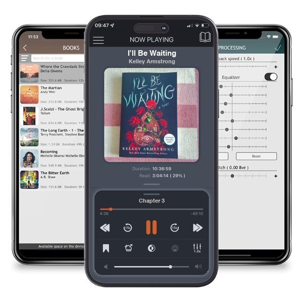 Download fo free audiobook I'll Be Waiting by Kelley Armstrong and listen anywhere on your iOS devices in the ListenBook app.