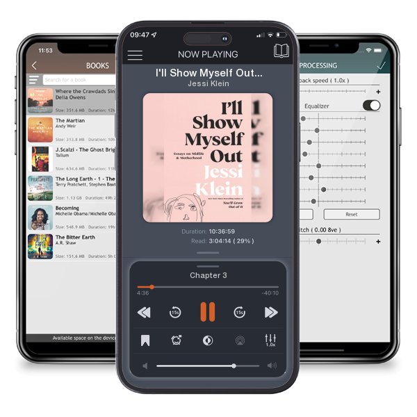 Download fo free audiobook I'll Show Myself Out: Essays on Midlife and Motherhood by Jessi Klein and listen anywhere on your iOS devices in the ListenBook app.