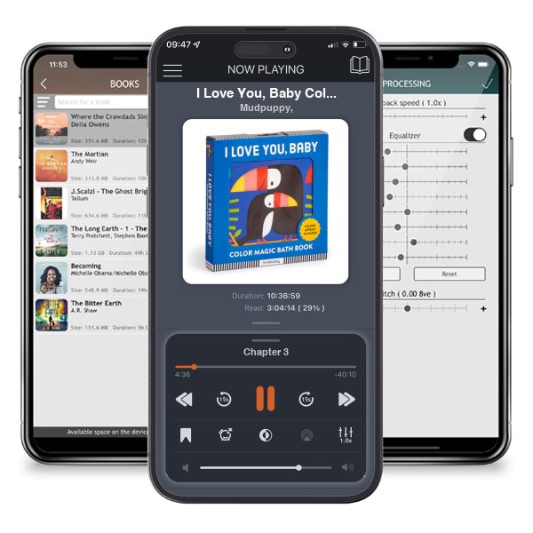 Download fo free audiobook I Love You, Baby Color Magic Bath Book (Novelty book) by Mudpuppy, and listen anywhere on your iOS devices in the ListenBook app.