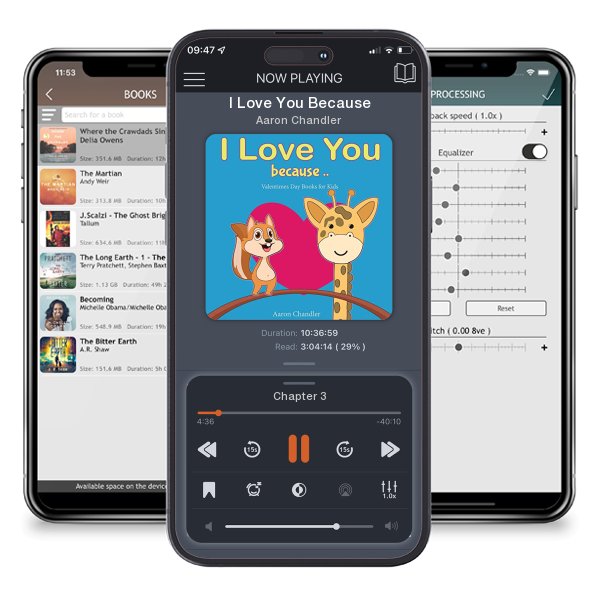 Download fo free audiobook I Love You Because by Aaron Chandler and listen anywhere on your iOS devices in the ListenBook app.
