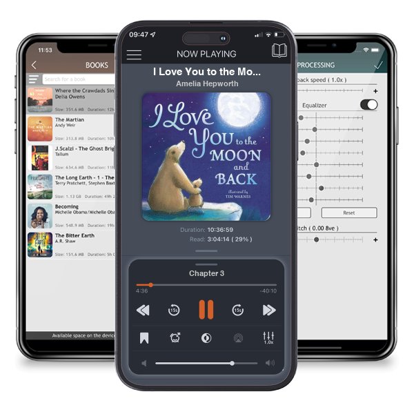 Download fo free audiobook I Love You to the Moon and Back by Amelia Hepworth and listen anywhere on your iOS devices in the ListenBook app.