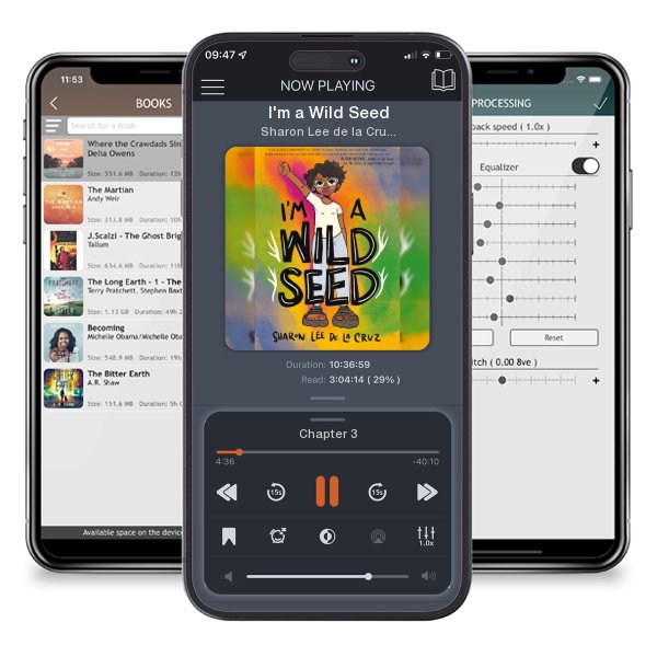 Download fo free audiobook I'm a Wild Seed by Sharon Lee de la Cruz and listen anywhere on your iOS devices in the ListenBook app.