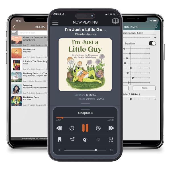 Download fo free audiobook I\'m Just a Little Guy: How to Escape the Horrors and Get Back to Dillydallying by Charlie James and listen anywhere on your iOS devices in the ListenBook app.