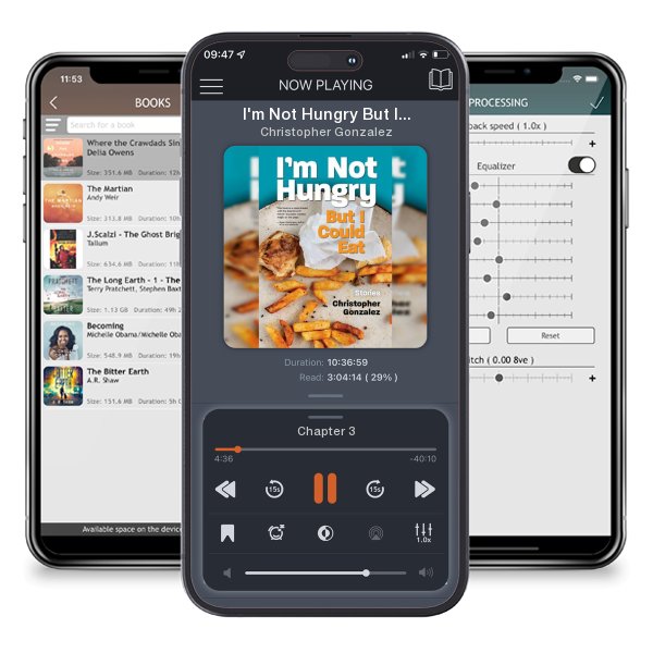 Download fo free audiobook I'm Not Hungry But I Could Eat by Christopher Gonzalez and listen anywhere on your iOS devices in the ListenBook app.