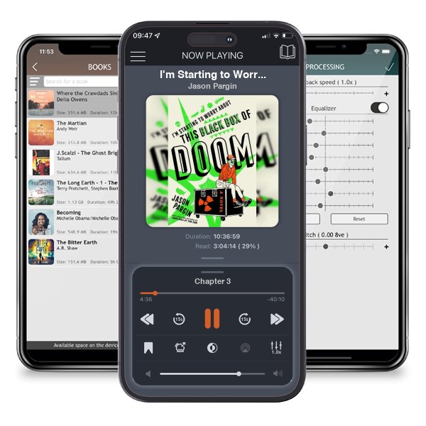 Download fo free audiobook I'm Starting to Worry about This Black Box of Doom by Jason Pargin and listen anywhere on your iOS devices in the ListenBook app.