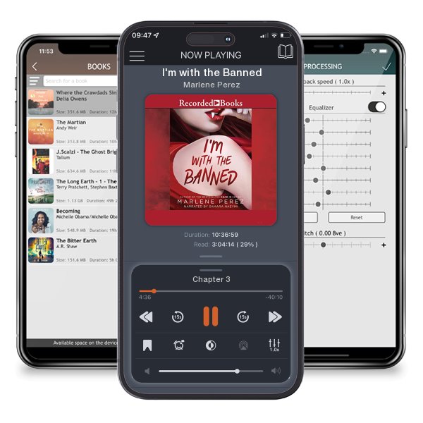 Download fo free audiobook I'm with the Banned by Marlene Perez and listen anywhere on your iOS devices in the ListenBook app.