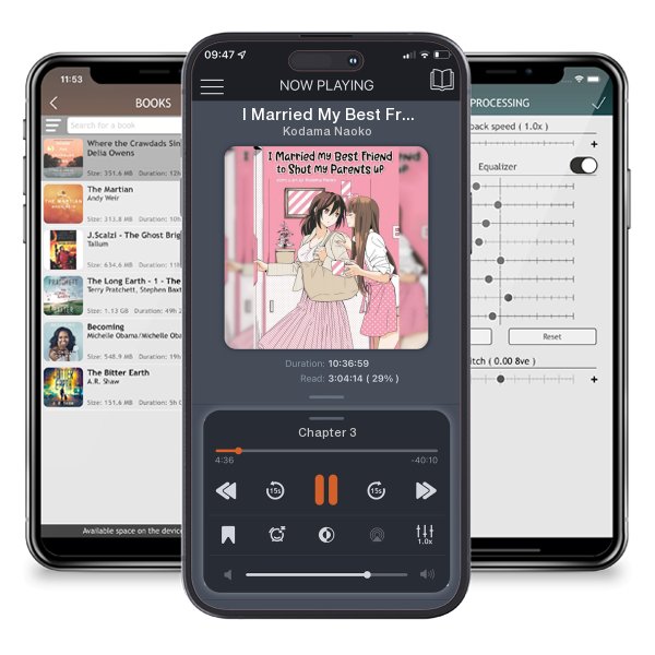 Download fo free audiobook I Married My Best Friend to Shut My Parents Up by Kodama Naoko and listen anywhere on your iOS devices in the ListenBook app.