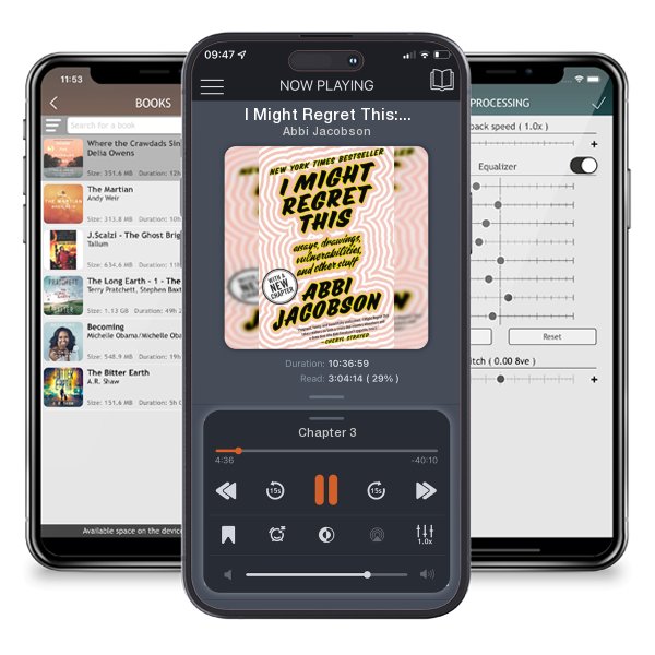 Download fo free audiobook I Might Regret This: Essays, Drawings, Vulnerabilities, and... by Abbi Jacobson and listen anywhere on your iOS devices in the ListenBook app.