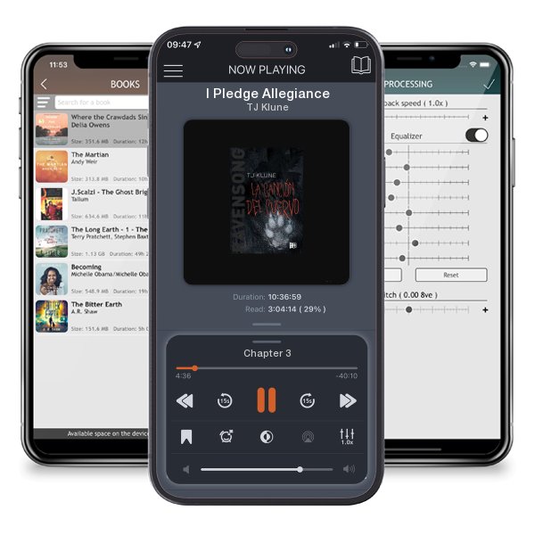Download fo free audiobook I Pledge Allegiance by TJ Klune and listen anywhere on your iOS devices in the ListenBook app.