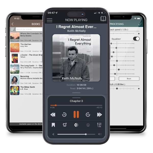 Download fo free audiobook I Regret Almost Everything by Keith McNally and listen anywhere on your iOS devices in the ListenBook app.