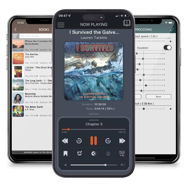 Download fo free audiobook I Survived the Galveston Hurricane, 1900 by Lauren Tarshis and listen anywhere on your iOS devices in the ListenBook app.