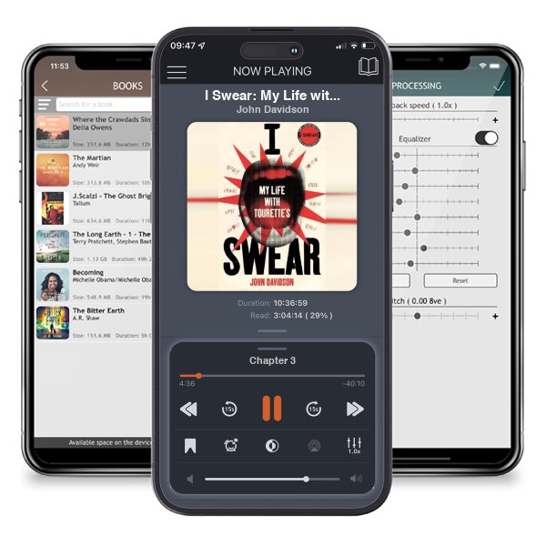 Download fo free audiobook I Swear: My Life with Tourette’s by John Davidson and listen anywhere on your iOS devices in the ListenBook app.