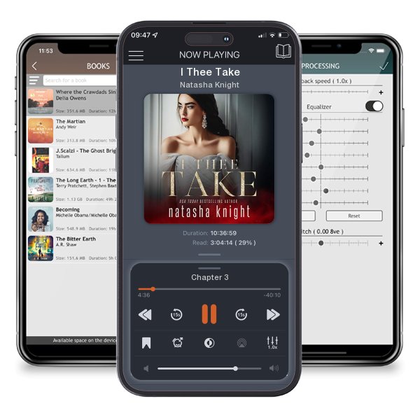 Download fo free audiobook I Thee Take by Natasha Knight and listen anywhere on your iOS devices in the ListenBook app.