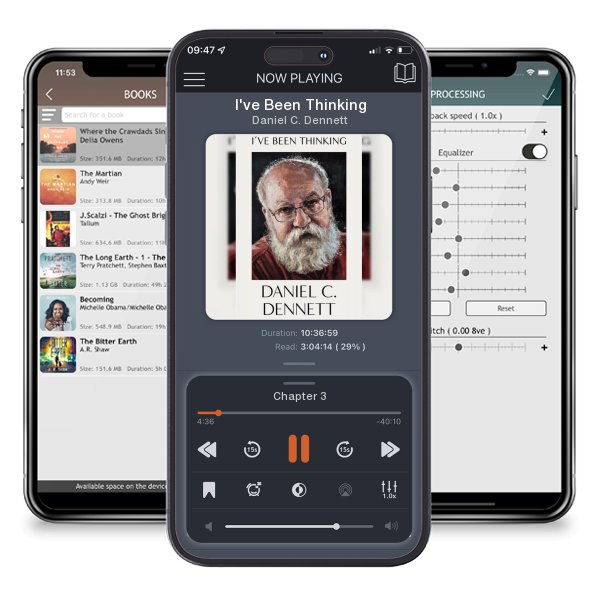 Download fo free audiobook I've Been Thinking by Daniel C. Dennett and listen anywhere on your iOS devices in the ListenBook app.