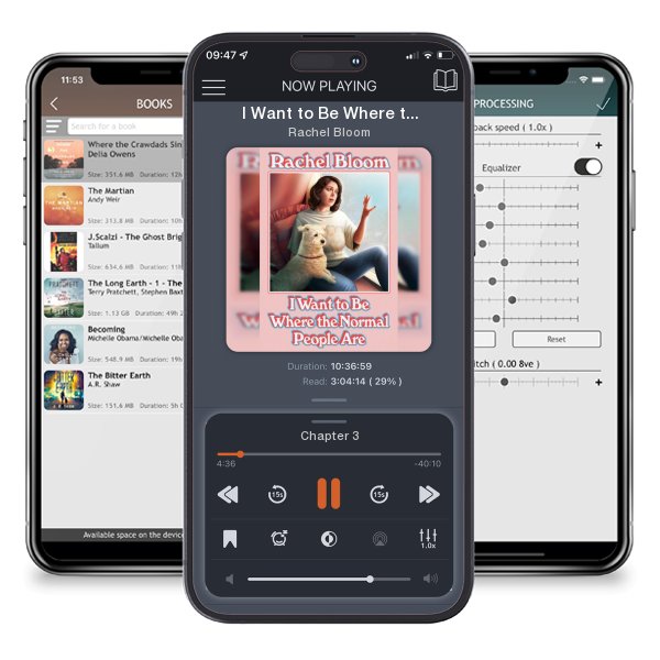 Download fo free audiobook I Want to Be Where the Normal People Are by Rachel Bloom and listen anywhere on your iOS devices in the ListenBook app.