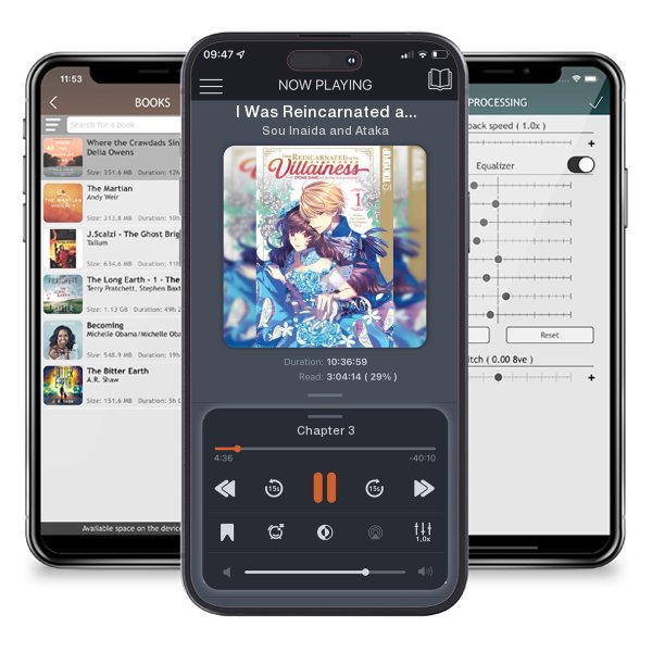 Download fo free audiobook I Was Reincarnated as the Villainess in an Otome Game But the... by Sou Inaida and Ataka and listen anywhere on your iOS devices in the ListenBook app.