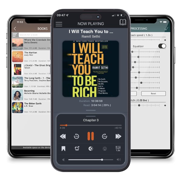 Download fo free audiobook I Will Teach You to Be Rich, Second Edition: No Guilt. No Excuses. No B.S. Just a 6-Week Program That Works by Ramit Sethi and listen anywhere on your iOS devices in the ListenBook app.
