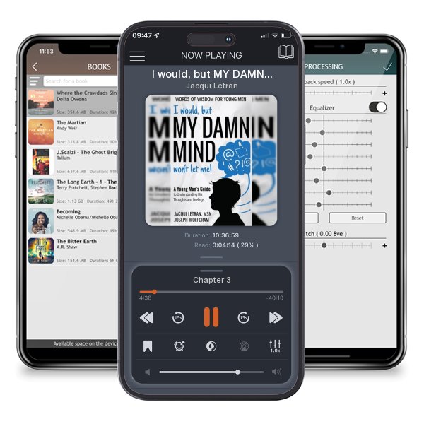 Download fo free audiobook I would, but MY DAMN MIND won't let me! A Young Man's Guide to Understanding His Thoughts and Feelings by Jacqui Letran and listen anywhere on your iOS devices in the ListenBook app.