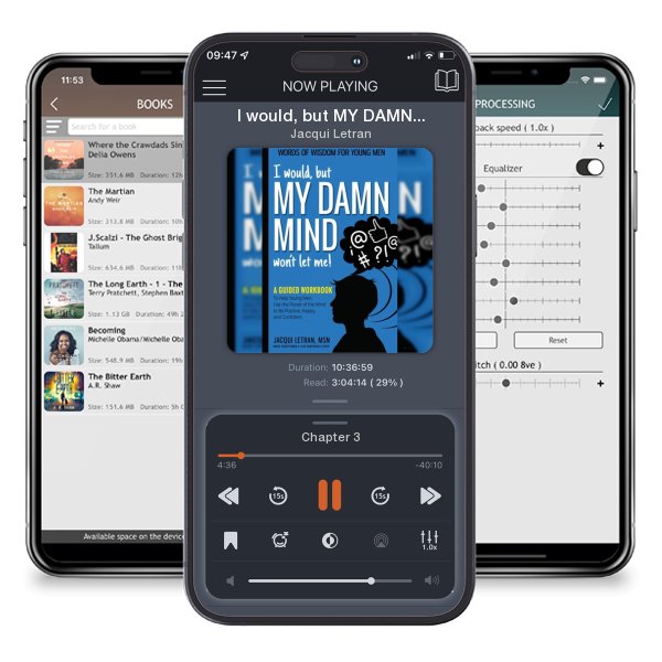 Download fo free audiobook I would, but MY DAMN MIND won't let me! by Jacqui Letran and listen anywhere on your iOS devices in the ListenBook app.