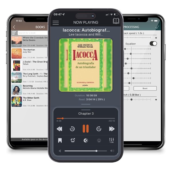 Download fo free audiobook Iacocca: Autobiografia de un triunfador by Lee Iacocca and William Novak and listen anywhere on your iOS devices in the ListenBook app.