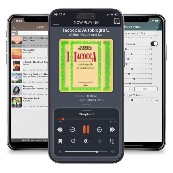 Download fo free audiobook Iacocca: Autobiografia de un triunfador by William Novak and Lee Iacocca and listen anywhere on your iOS devices in the ListenBook app.