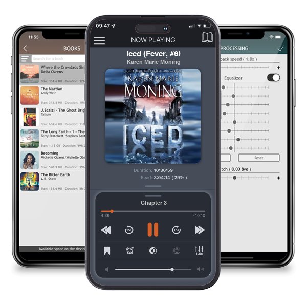 Download fo free audiobook Iced (Fever, #6) by Karen Marie Moning and listen anywhere on your iOS devices in the ListenBook app.