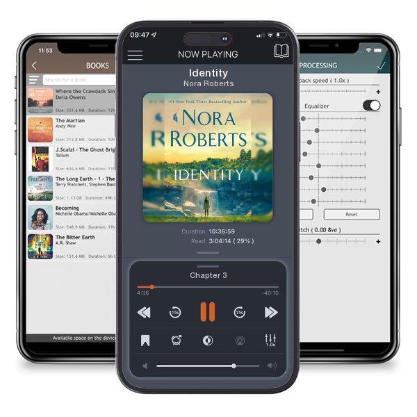 Download fo free audiobook Identity by Nora Roberts and listen anywhere on your iOS devices in the ListenBook app.