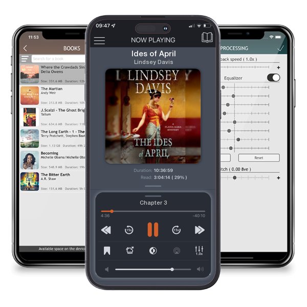 Download fo free audiobook Ides of April by Lindsey Davis and listen anywhere on your iOS devices in the ListenBook app.
