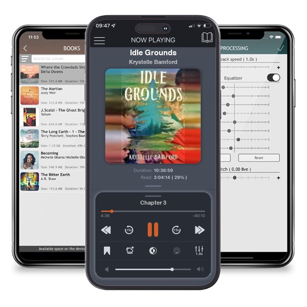 Download fo free audiobook Idle Grounds by Krystelle Bamford and listen anywhere on your iOS devices in the ListenBook app.