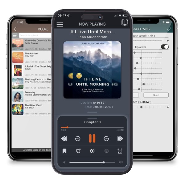 Download fo free audiobook If I Live Until Morning: A True Story of Adventure, Tragedy... by Jean Muenchrath and listen anywhere on your iOS devices in the ListenBook app.