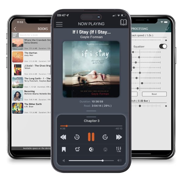 Download fo free audiobook If I Stay (If I Stay, #1) by Gayle Forman and listen anywhere on your iOS devices in the ListenBook app.