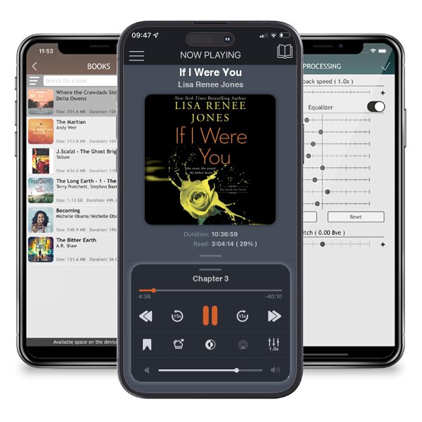 Download fo free audiobook If I Were You by Lisa Renee Jones and listen anywhere on your iOS devices in the ListenBook app.