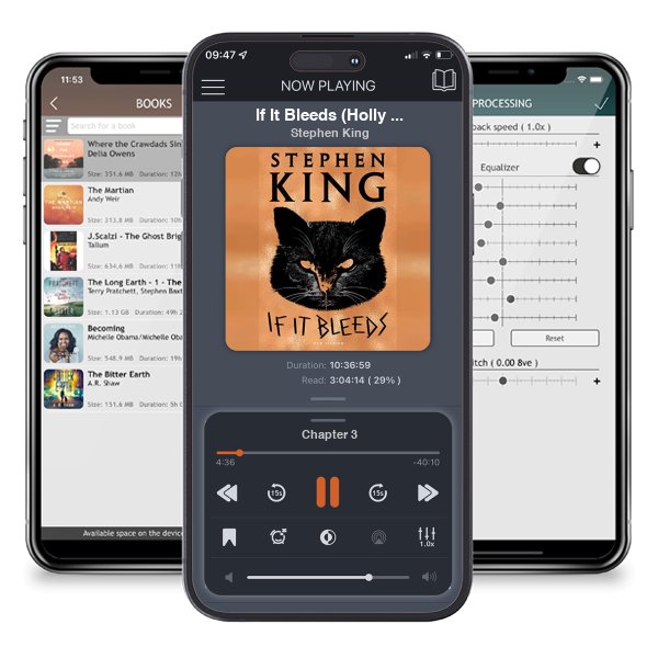 Download fo free audiobook If It Bleeds (Holly Gibney #2) by Stephen King and listen anywhere on your iOS devices in the ListenBook app.