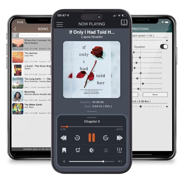 Download fo free audiobook If Only I Had Told Her by Laura Nowlin and listen anywhere on your iOS devices in the ListenBook app.