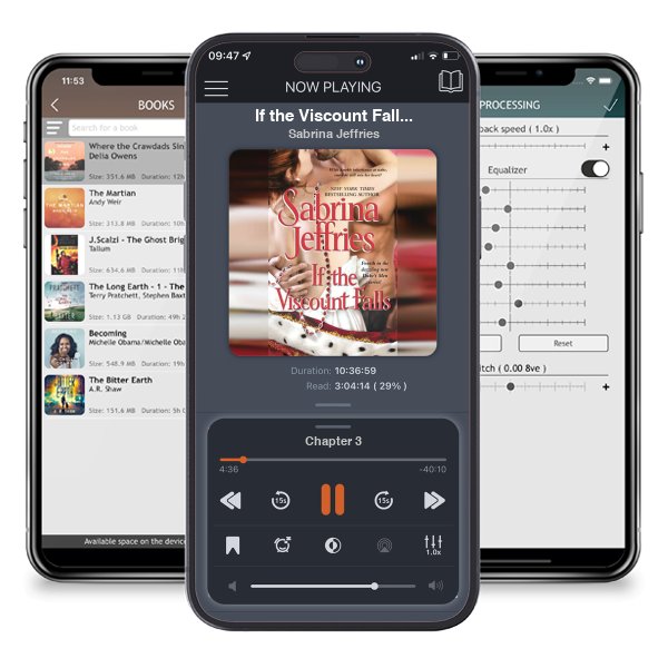 Download fo free audiobook If the Viscount Falls by Sabrina Jeffries and listen anywhere on your iOS devices in the ListenBook app.