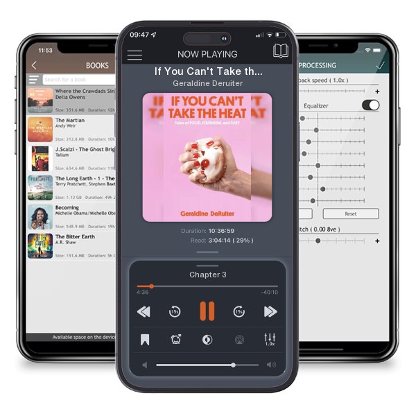 Download fo free audiobook If You Can't Take the Heat: Tales of Food, Feminism, and Fury by Geraldine Deruiter and listen anywhere on your iOS devices in the ListenBook app.