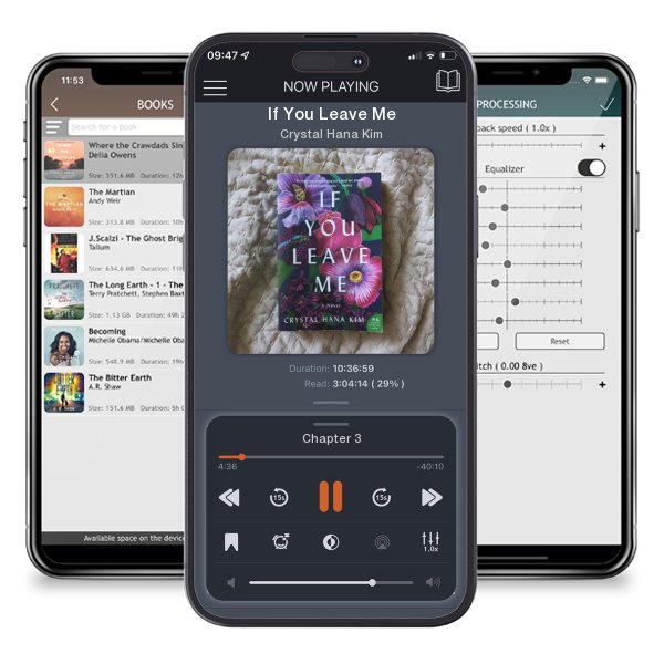 Download fo free audiobook If You Leave Me by Crystal Hana Kim and listen anywhere on your iOS devices in the ListenBook app.