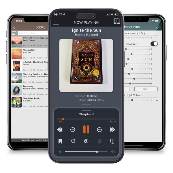 Download fo free audiobook Ignite the Sun by Hanna Howard and listen anywhere on your iOS devices in the ListenBook app.