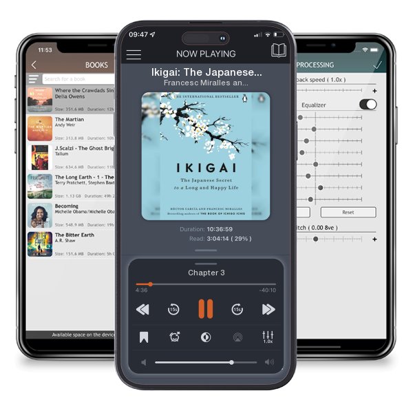 Download fo free audiobook Ikigai: The Japanese Secret to a Long and Happy Life by Francesc Miralles and Héctor García and listen anywhere on your iOS devices in the ListenBook app.