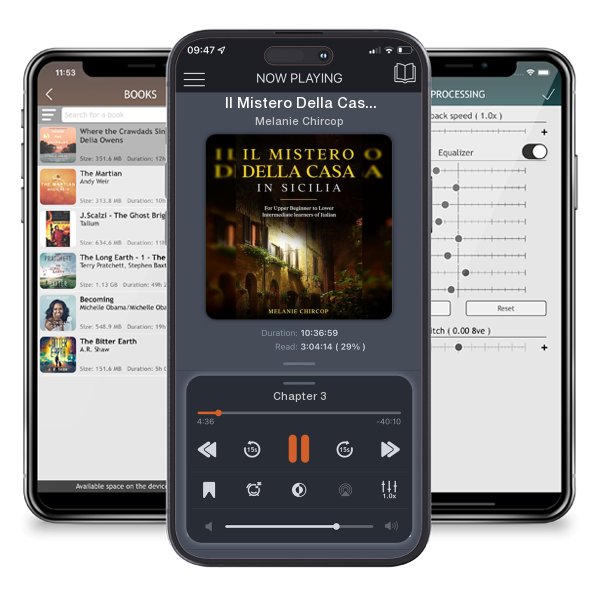 Download fo free audiobook Il Mistero Della Casa in Sicilia: For Upper Beginner to Lower Intermediate learners of Italian by Melanie Chircop and listen anywhere on your iOS devices in the ListenBook app.
