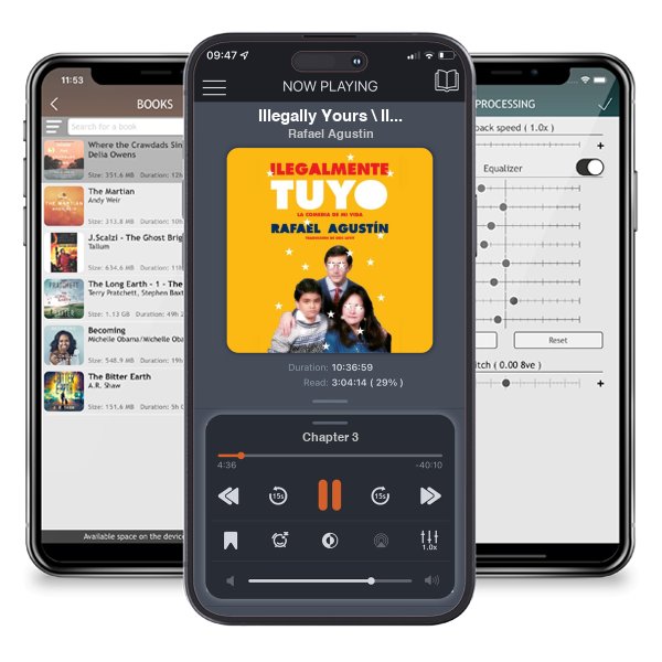 Descargar audiolibro gratis Illegally Yours \ Ilegalmente tuyo (Spanish edition): La comedia de mi vida by Rafael Agustin y escuchar en cualquier lugar en sus dispositivos iOS en la aplicación ListenBook.