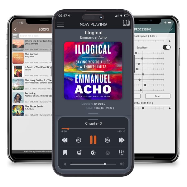 Download fo free audiobook Illogical by Emmanuel Acho and listen anywhere on your iOS devices in the ListenBook app.