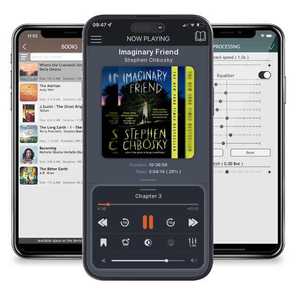Download fo free audiobook Imaginary Friend by Stephen Chbosky and listen anywhere on your iOS devices in the ListenBook app.
