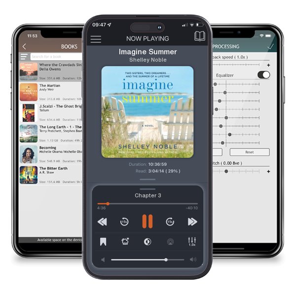 Download fo free audiobook Imagine Summer by Shelley Noble and listen anywhere on your iOS devices in the ListenBook app.