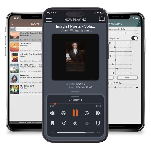 Download fo free audiobook Imagist Poets - Volume 1: Early 20th Century Anglo-American literature movement that was a precursor to modernism by Johann Wolfgang von Goethe and listen anywhere on your iOS devices in the ListenBook app.