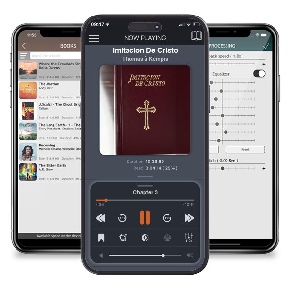 Descargar audiolibro gratis Imitacion De Cristo by Thomas à Kempis y escuchar en cualquier lugar en sus dispositivos iOS en la aplicación ListenBook.