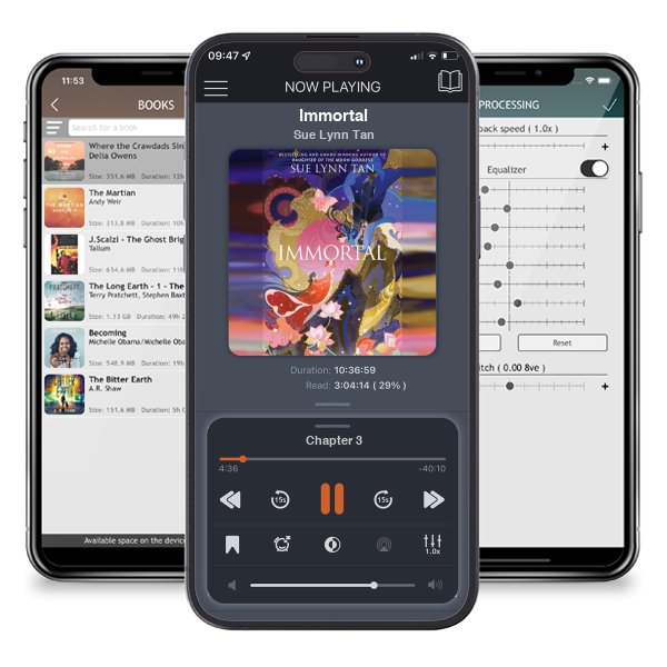 Download fo free audiobook Immortal by Sue Lynn Tan and listen anywhere on your iOS devices in the ListenBook app.