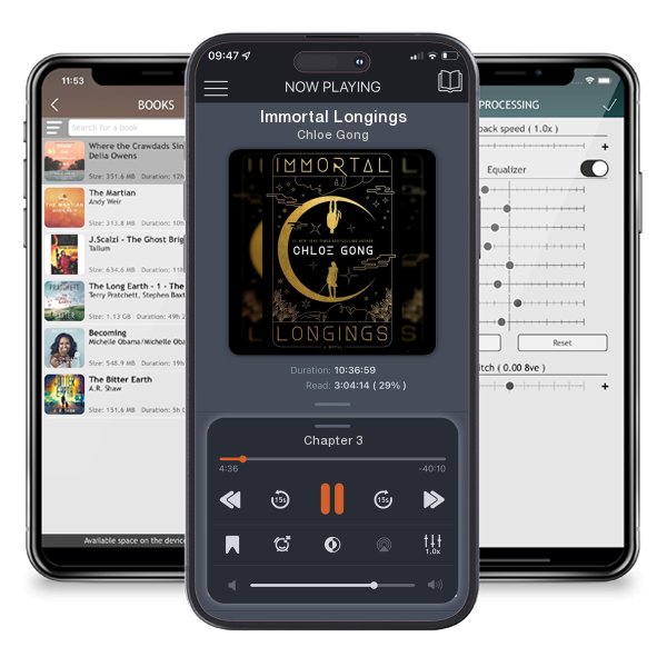 Download fo free audiobook Immortal Longings by Chloe Gong and listen anywhere on your iOS devices in the ListenBook app.