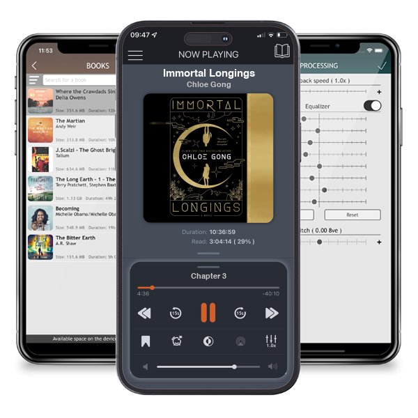 Download fo free audiobook Immortal Longings by Chloe Gong and listen anywhere on your iOS devices in the ListenBook app.